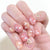 12 Sizes-24 Pcs Press On Nails JP2119