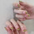 12 Sizes-24 Pcs Press On Nails R748