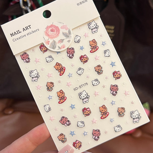 Nail Art Sticker 5DST184