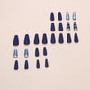 12 Sizes-24 Pcs Press On Nails W1961