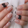 12 Sizes-24 Pcs Press On Nails C489