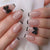 12 Sizes-24 Pcs Press On Nails C489