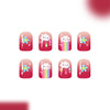 12 Sizes-24 Pcs Press On Nails C1010
