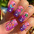 12 Sizes-24 Pcs Press On Nails Y562