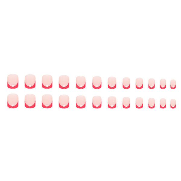 12 Sizes-24 Pcs Press On Nails W579