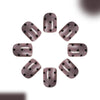 12 Sizes-24 Pcs Press On Nails C1525