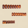 12 Sizes-24 Pcs Press On Nails Y1622
