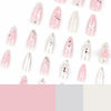 12 Sizes-24 Pcs Press On Nails JP3328