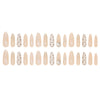 12 Sizes-24 Pcs Press On Nails MY072