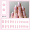 12 Sizes-24 Pcs Press On Nails W1241