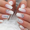 12 Sizes-24 Pcs Press On Nails D020
