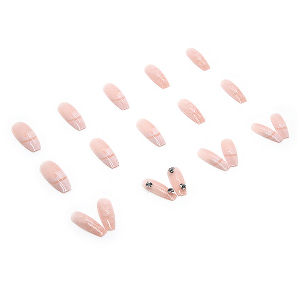 12 Sizes-24 Pcs Press On Nails Z310