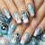 12 Sizes-24 Pcs Press On Nails Y1190