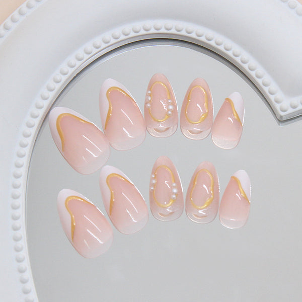 12 Sizes-24 PcsPress On Nails Z1168