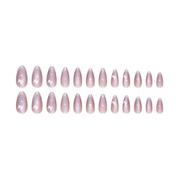 12 Sizes-24 Pcs Press On Nails W1547