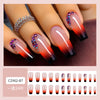 12 Sizes-24 PcsPress On Nails CZ462-B7