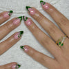 12 Sizes-24 Pcs Press On Nails JP2608