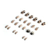 12 Sizes-24 Pcs Press On Nails Z210