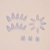 12 Sizes-24 Pcs Press On Nails W1578
