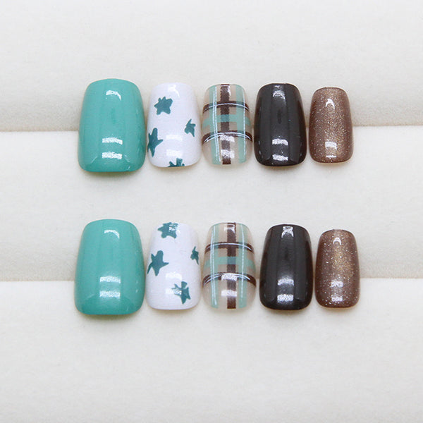 30 Pcs Press On Nails MY127