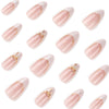 12 Sizes-24 Pcs Press On Nails JP3924