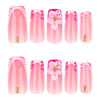 12 Sizes-24 Pcs Press On Nails JP3894