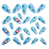 12 Sizes-24 Pcs Press On Nails Y1308
