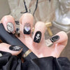 12 Sizes-24 Pcs Press On Nails Z443