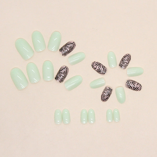 12 Sizes-24 Pcs Press On Nails W765