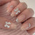 12 Sizes-24 Pcs Press On Nails JP4060