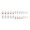 12 Sizes-24 Pcs Press On Nails R764
