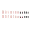 12 Sizes-24 Pcs Press On Nails W1487