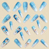 12 Sizes-24 Pcs Press On Nails Y1190