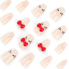 12 Sizes-24 Pcs Press On Nails JP3596