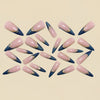 12 Sizes-24 Pcs Press On Nails Y1735
