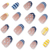 12 Sizes-24 Pcs Press On Nails JP4435
