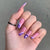 12 Sizes-24 Pcs Press On Nails JP1341