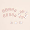 12 Sizes-24 PcsPress On Nails W518