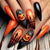 12 Sizes-24 Pcs Press On Nails Y845