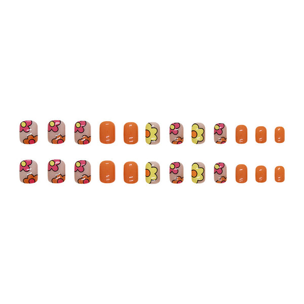 12 Sizes-24 Pcs Press On Nails W996