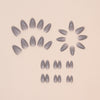 12 Sizes-24 Pcs Press On Nails W1606