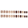 12 Sizes-24 Pcs Press On Nails Z946