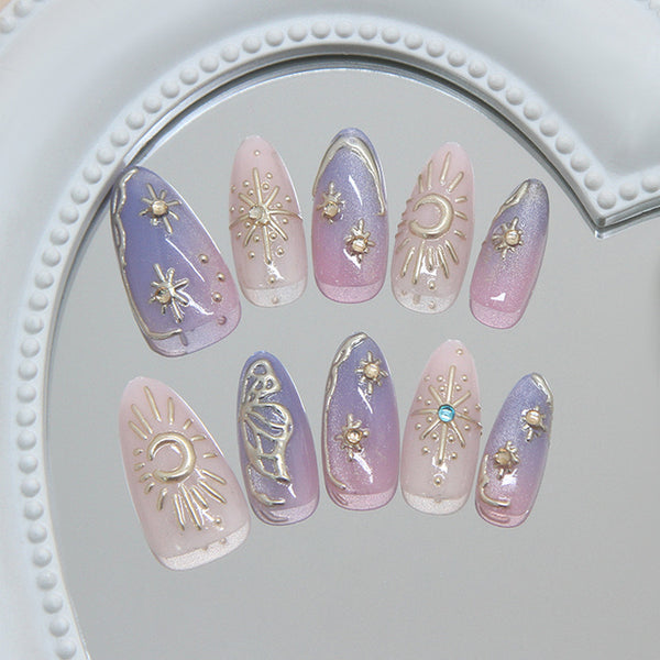 30 Pcs Press On Nails Z1350