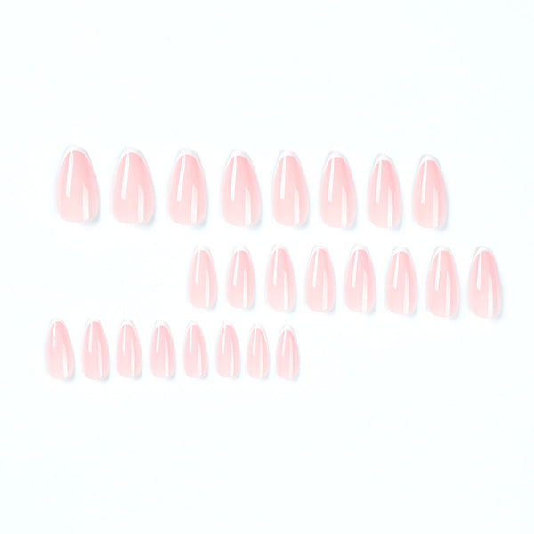 12 Sizes-24 Pcs Press On Nails JP1753