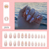 12 Sizes-24 Pcs Press On Nails Z979