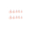 12 Sizes-24 Pcs Press On Nails JP2408