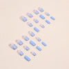 12 Sizes-24 Pcs Press On Nails W504