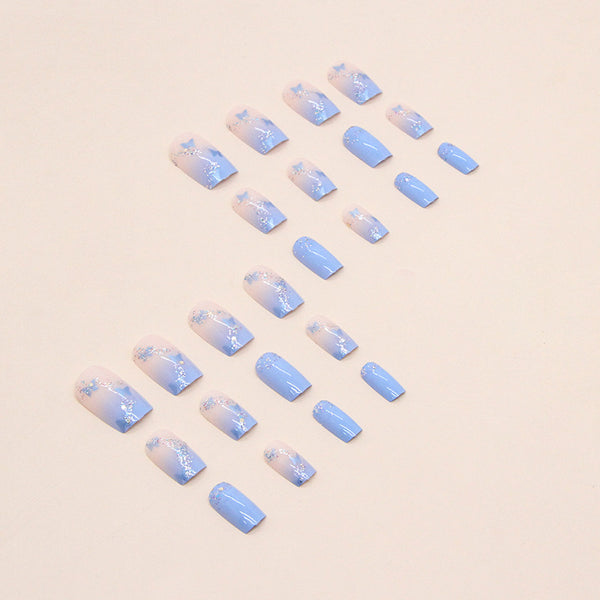 12 Sizes-24 Pcs Press On Nails W504