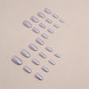 12 Sizes-24 Pcs Press On Nails W1190