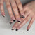 12 Sizes-24 Pcs Press On Nails JP1763